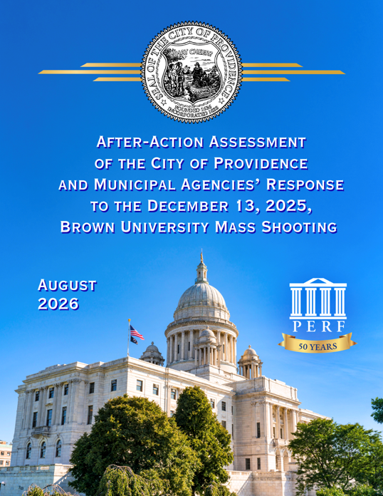 PERF’s 2026 after-action assessment on the Brown University mass shooting.