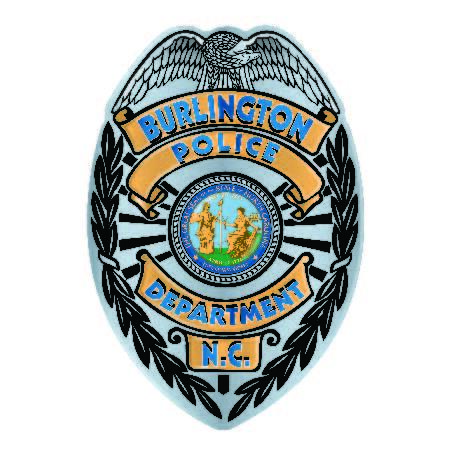 Burlington, NC Police badge Image of badge from Burlington, NC Police